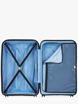 Uitbreidbare Harde Reiskoffer Lutece Delsey Roze lutece 3802821-vue-porte